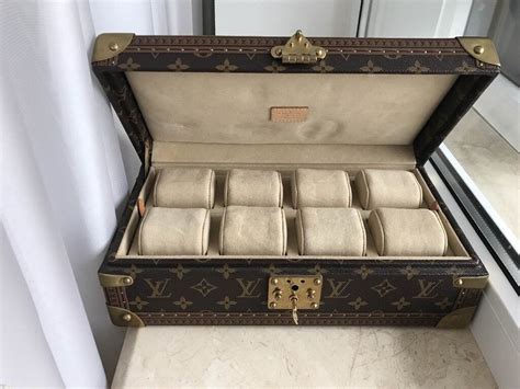 louis vuitton watch box replica|louis vuitton watch trunk.